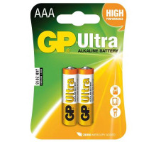 Батарейка GP AAA LR03 ULTRA Alcaline * 2 (GP24AU-2UE2)