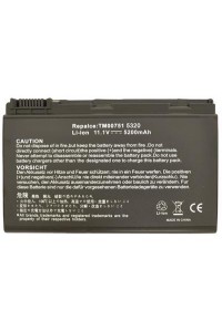 Акумулятор до ноутбука Alsoft Acer TM00741 5200mAh 6cell 11.1V Li-ion (A41015)