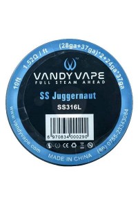 Дріт для спіралі Vandy vape Juggernaut Wire (VVJGT)
