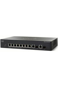 Комутатор мережевий Cisco SG350-10-K9-EU