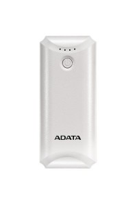 Батарея універсальна ADATA P5000 White (5000mAh, 5V*1A, cable) (AP5000-USBA-CWH)
