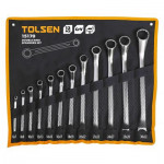 Набір інструментів Tolsen ключів накидних в чохлі 12 шт (15170)